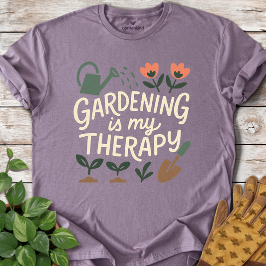 Gardening Is My Therapy Tee, Paragon