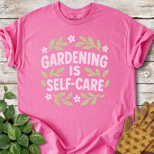 Gardening is Self-Care Tee, Azalea
