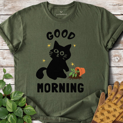 Good Morning Tee, Military Green