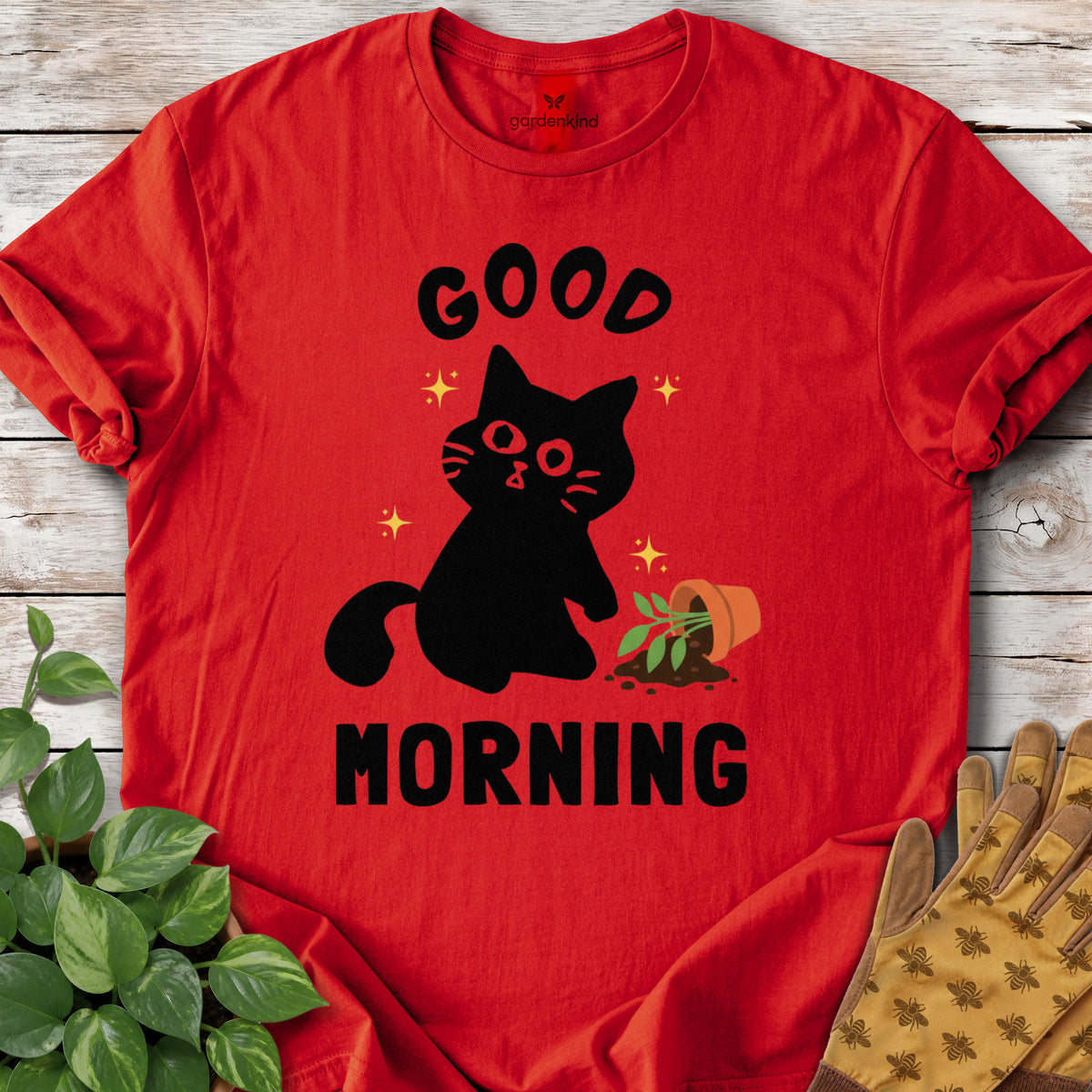 Good Morning Tee, Red