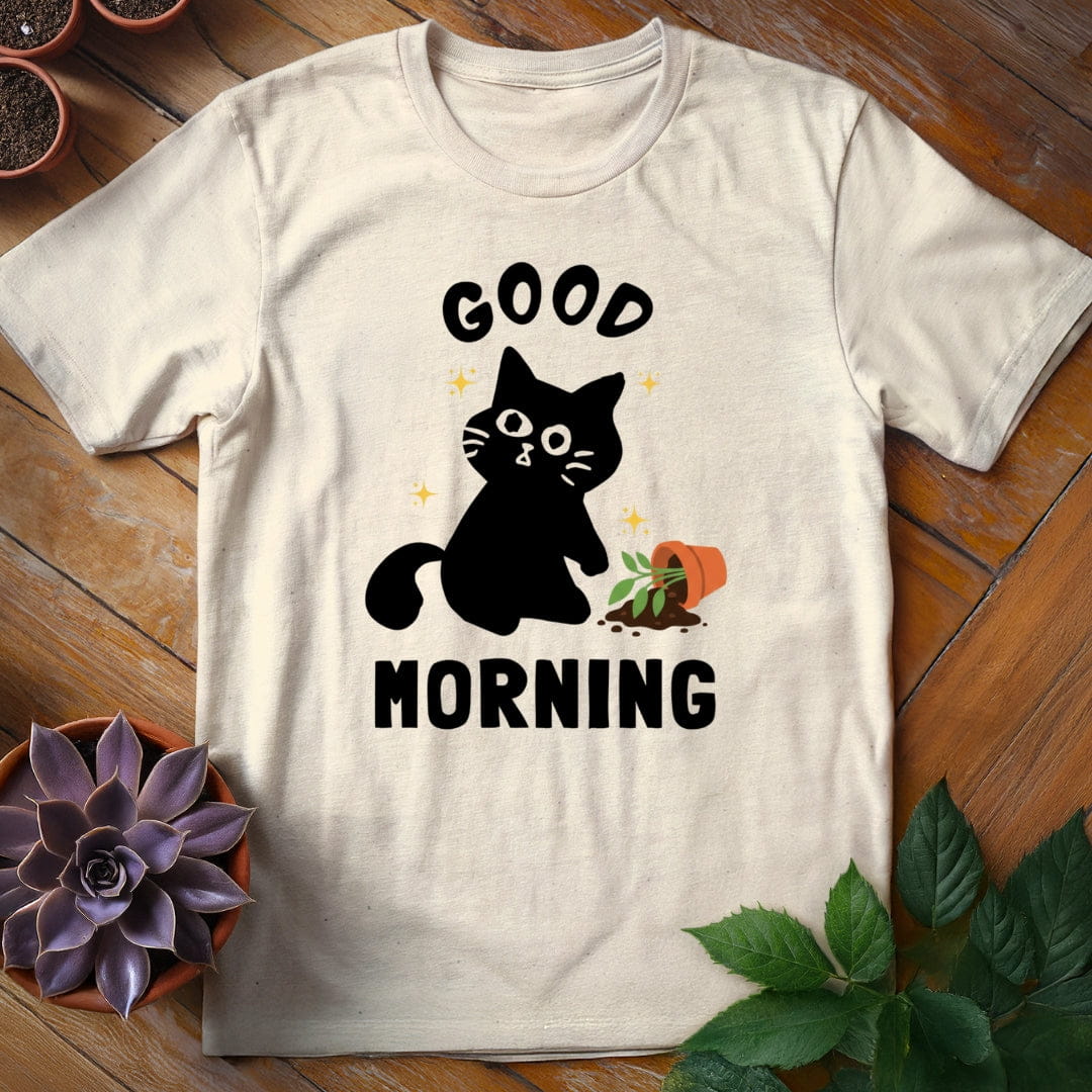 Good Morning Tee T-Shirt Natural / S