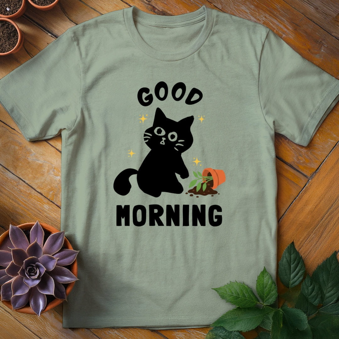 Good Morning Tee T-Shirt Sage / S