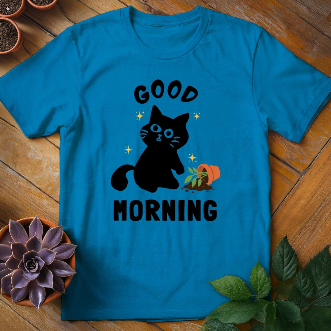 Good Morning Tee T-Shirt Sapphire / S