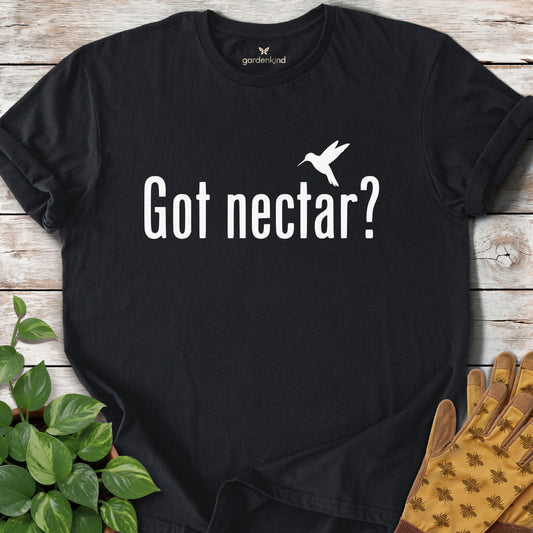 Got Nectar? Tee, Black