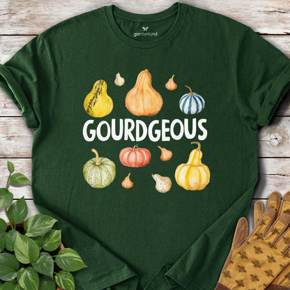 Gourdgeous Tee, Forest Green