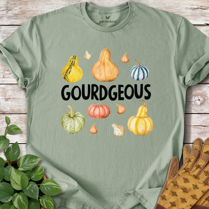 Gourdgeous Tee, Sage