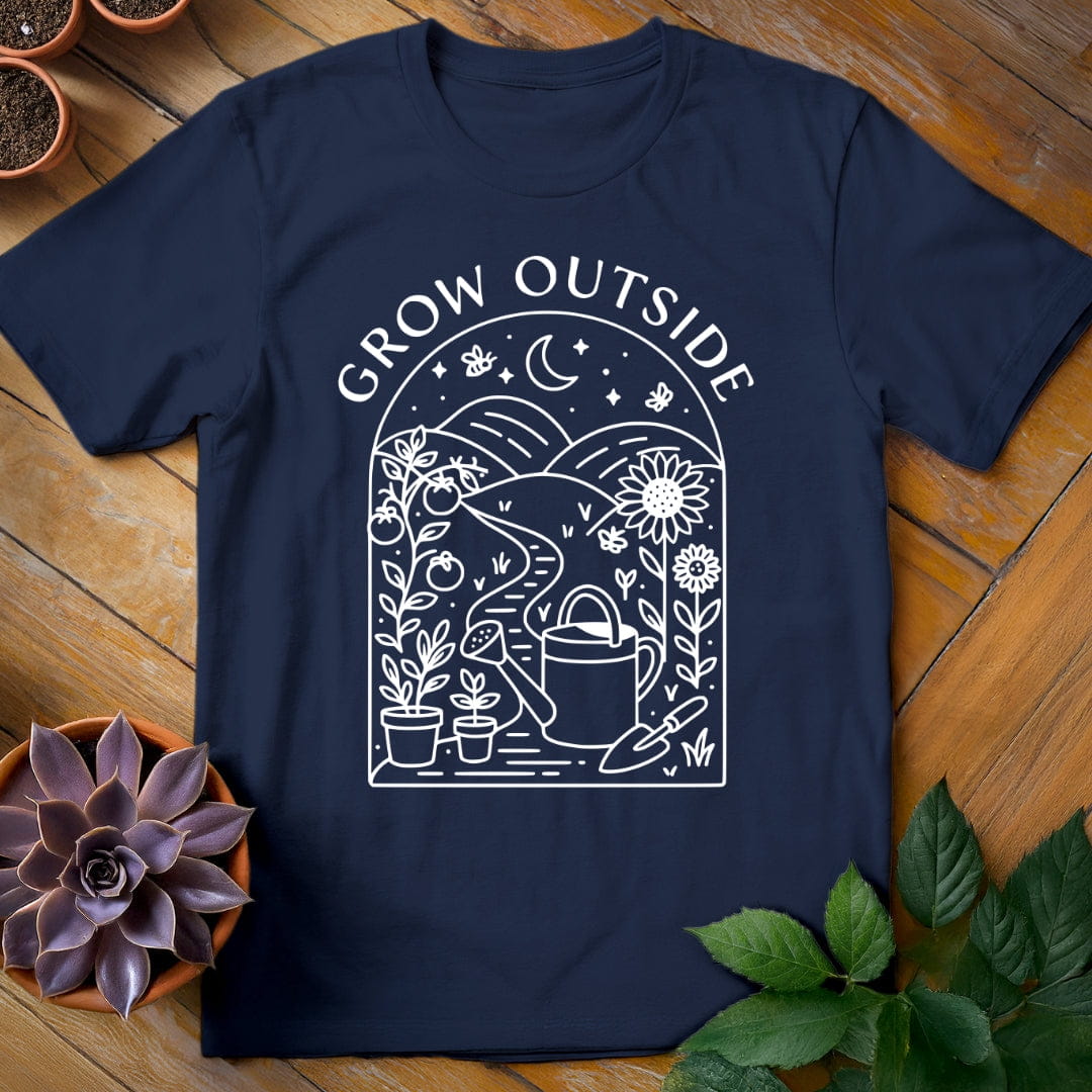 Grow Outside Tee T-Shirt Navy / S