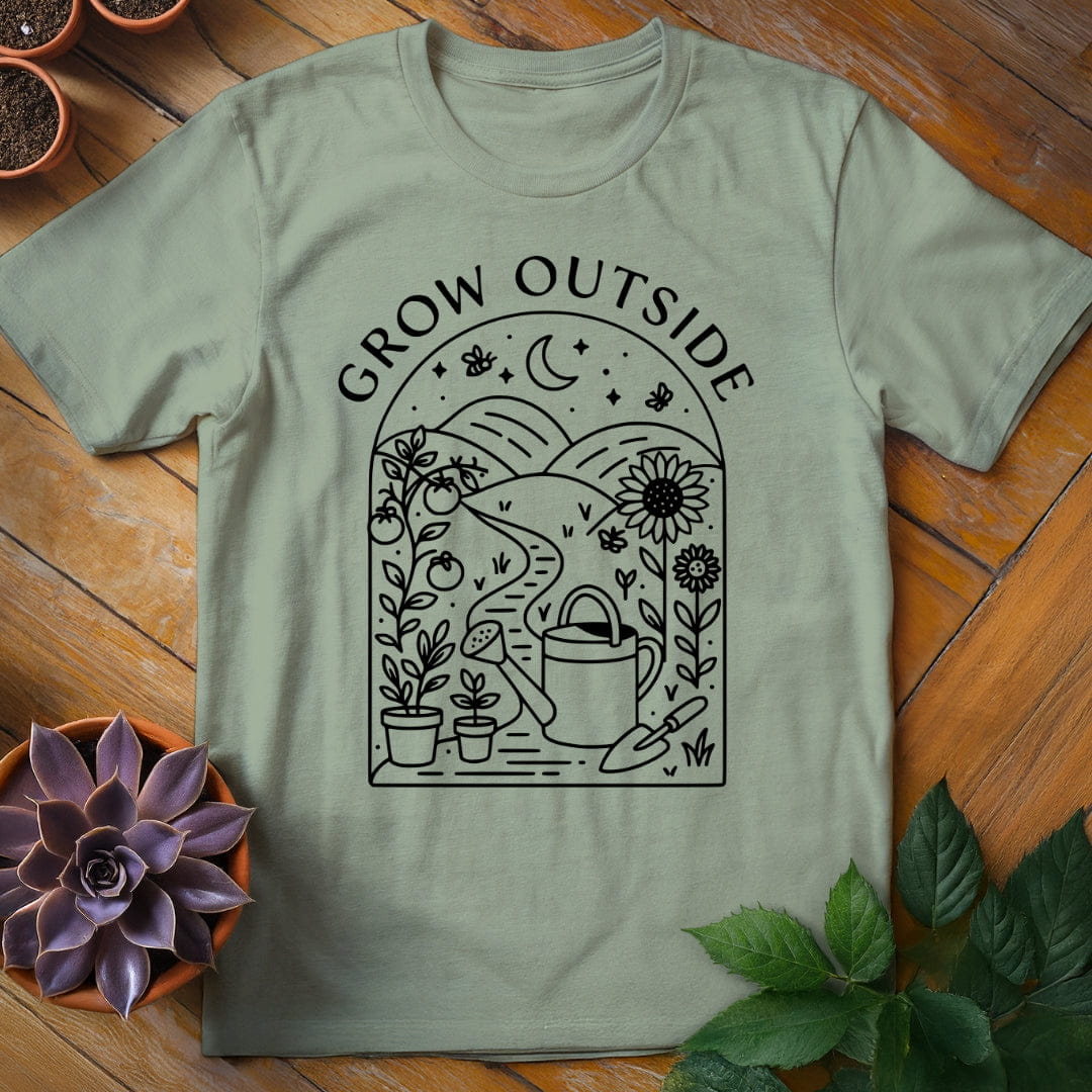 Grow Outside Tee T-Shirt Sage / S