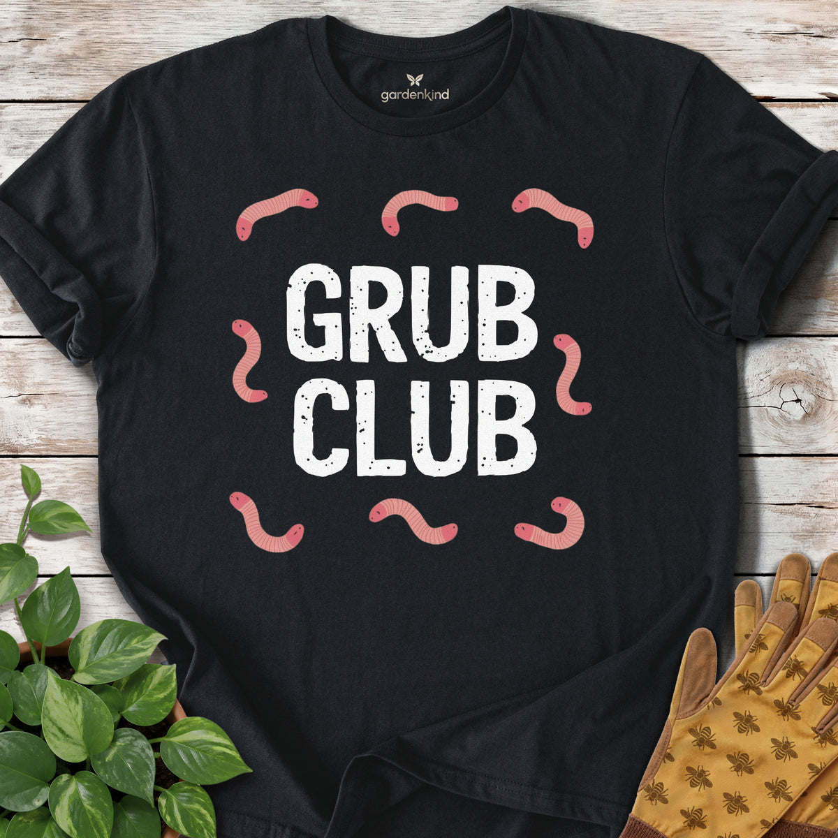 Grub Club Tee, Black
