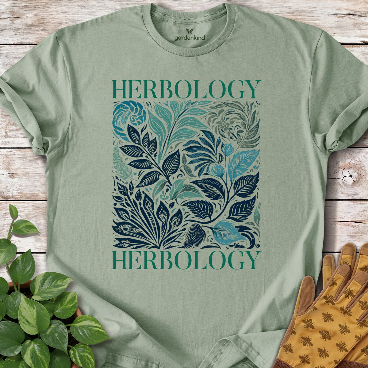 Herbology Tee, Sage