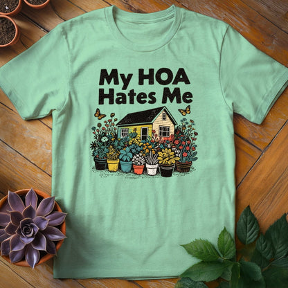 HOA Hates Me Tee T-Shirt Mint Green / S
