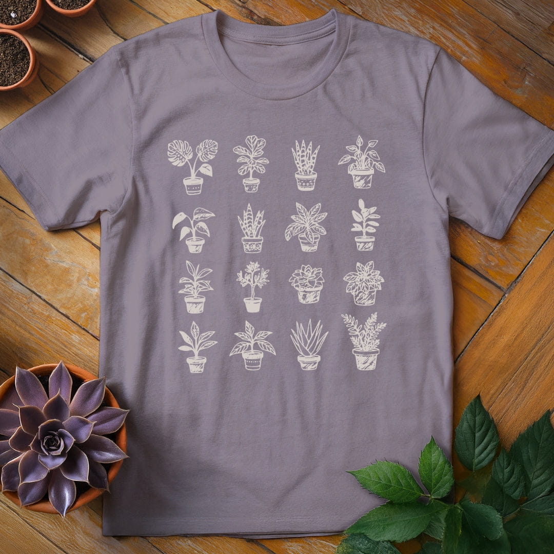 Houseplant Grid Tee T-Shirt Paragon / S