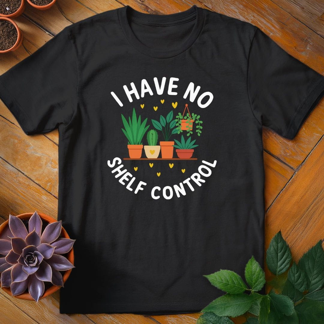 I Have No Shelf Control Tee T-Shirt Black / S