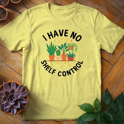 I Have No Shelf Control Tee T-Shirt Cornsilk / S