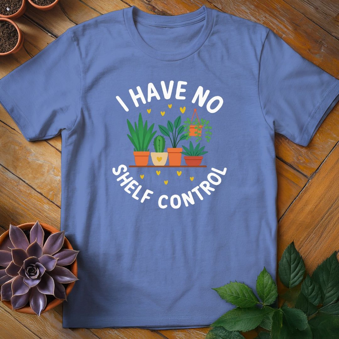 I Have No Shelf Control Tee T-Shirt Iris / S