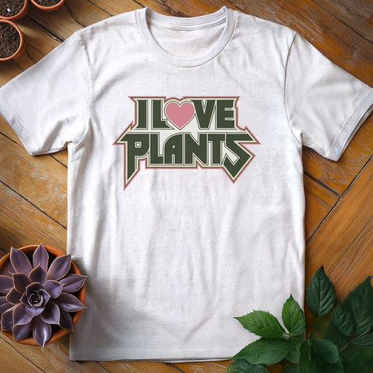 I Love Plants Tee T-Shirt White / S