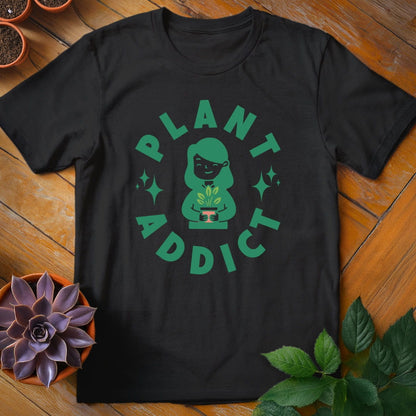 I'm a Plant Addict Tee T-Shirt Black / S