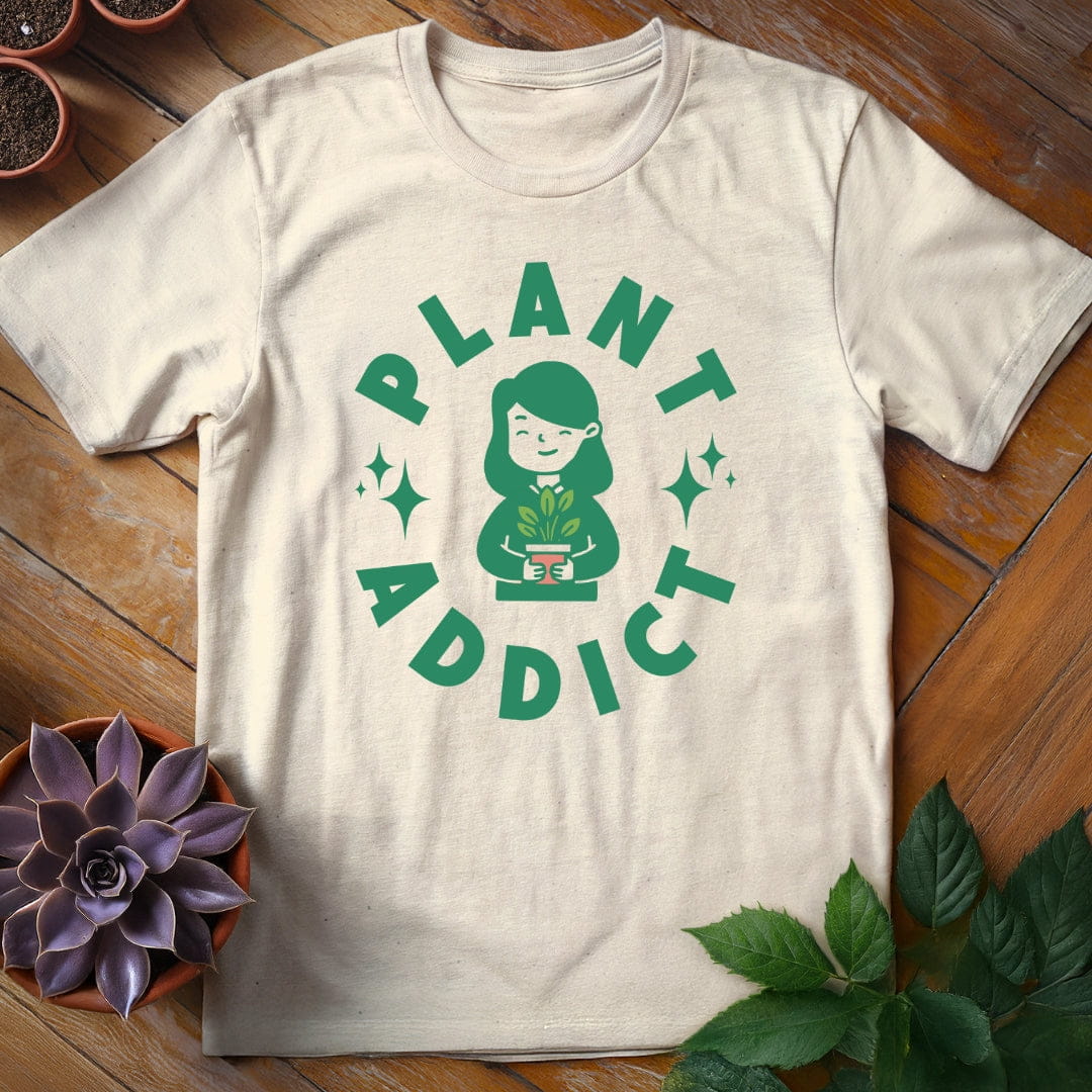 I'm a Plant Addict Tee T-Shirt Natural / S