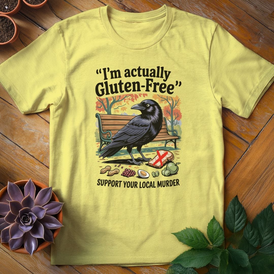 I'm Actually Gluten-Free Tee T-Shirt Cornsilk / S