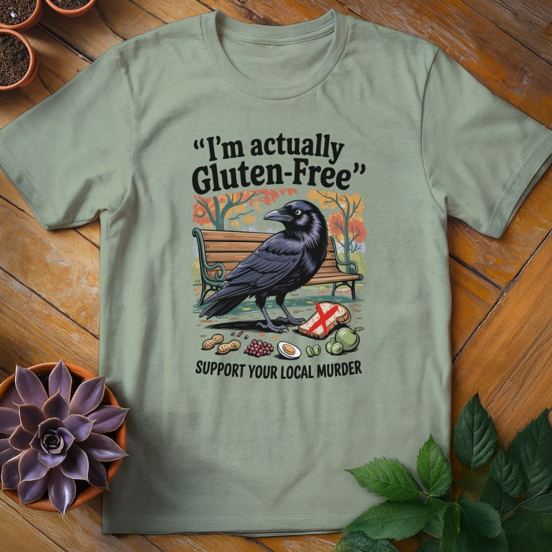 I'm Actually Gluten-Free Tee T-Shirt Sage / S