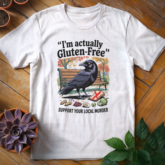 I'm Actually Gluten-Free Tee T-Shirt White / S