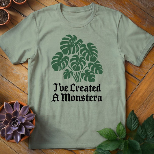 I've Created a Monstera Tee T-Shirt Sage / S