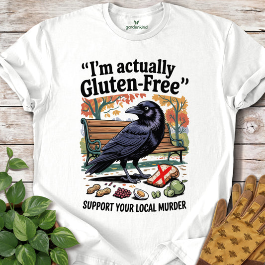 I'm Actually Gluten-Free Tee, White