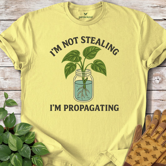 I'm Not Stealing Tee, Cornsilk