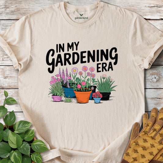 In My Gardening Era Tee, Natural