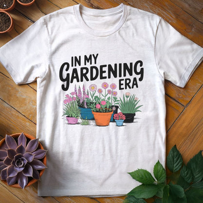 In My Gardening Era Tee T-Shirt White / S