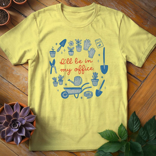 In My Office Tee T-Shirt Cornsilk / S