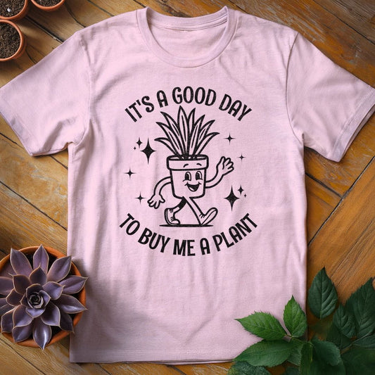 It's a Good Day Tee T-Shirt Light Pink / S