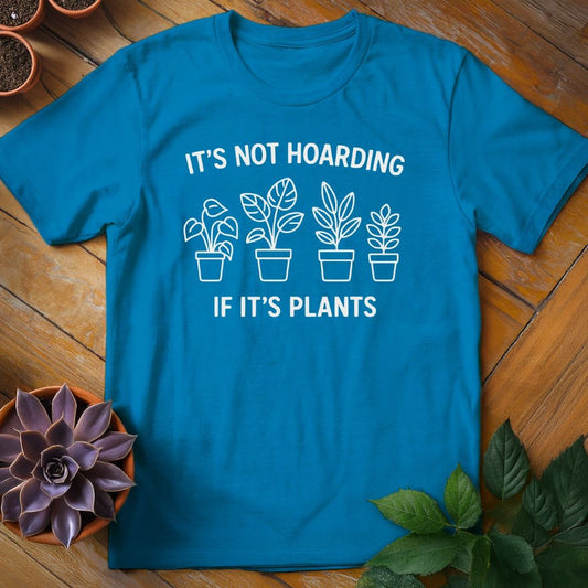 It's Not Hoarding Tee T-Shirt Sapphire / S