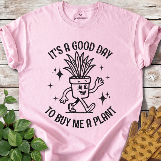 It's a Good Day Tee, Light Pink