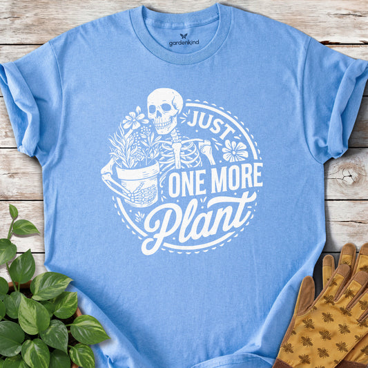 Just One More Plant Tee, Carolina Blue