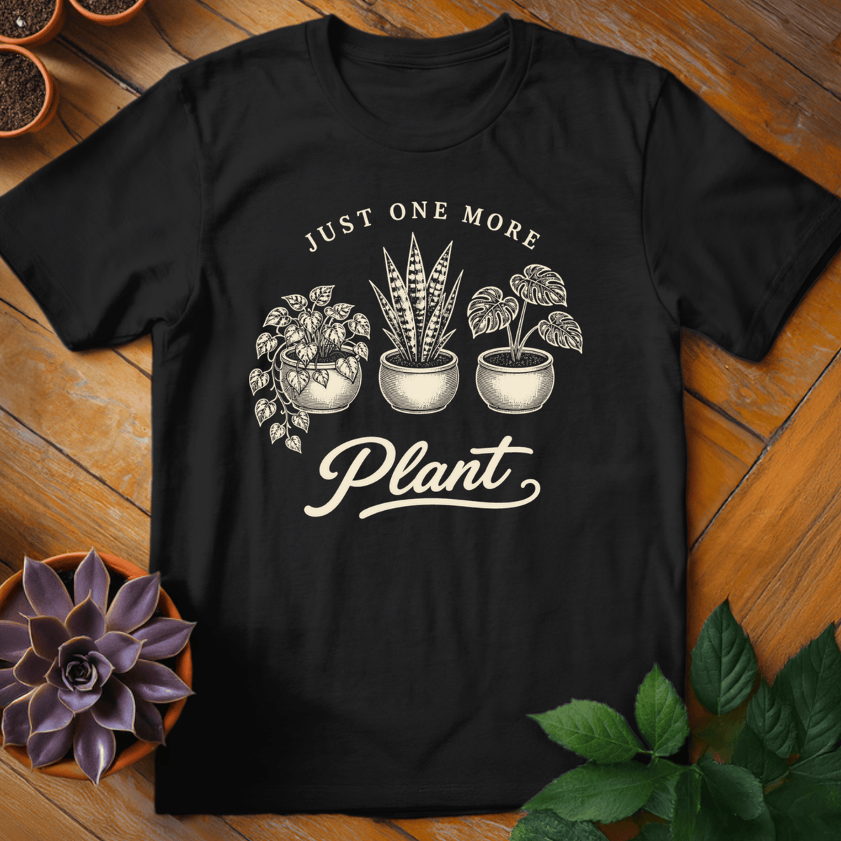 Just One More Tee T-Shirt S / Black
