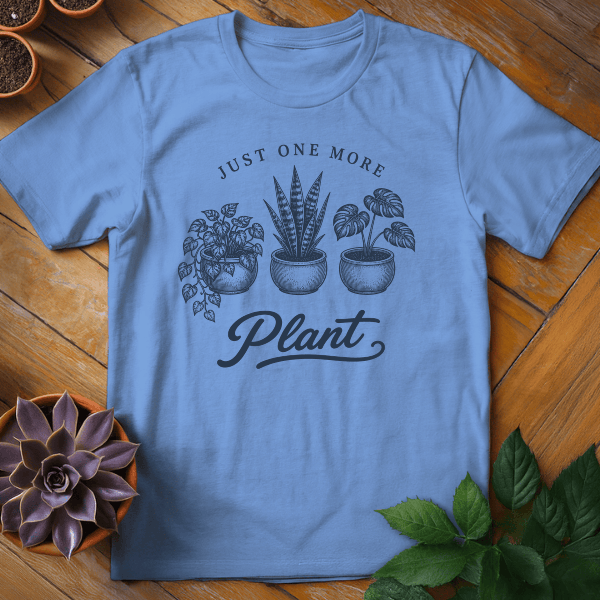 Just One More Tee T-Shirt S / Carolina Blue