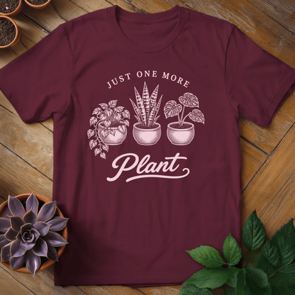 Just One More Tee T-Shirt S / Maroon