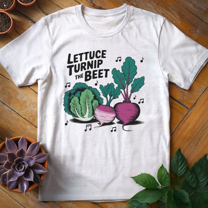 Lettuce Turnip the Beet Tee T-Shirt White / S