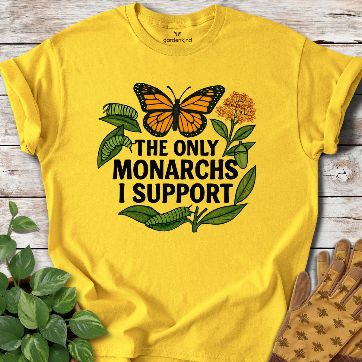 Monarchs Tee, Daisy