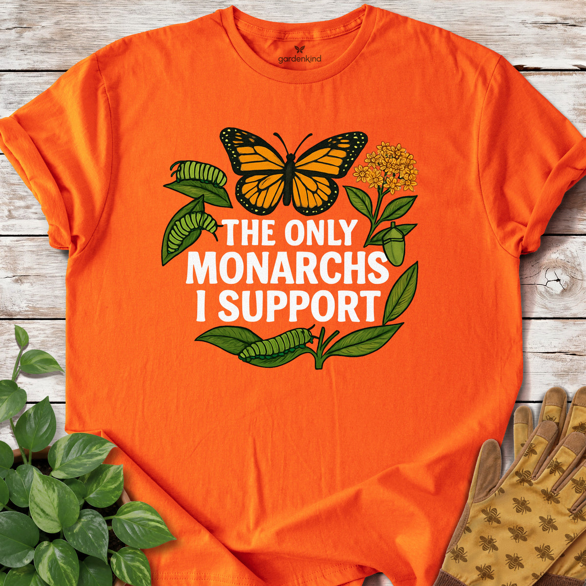 Monarchs Tee, Orange