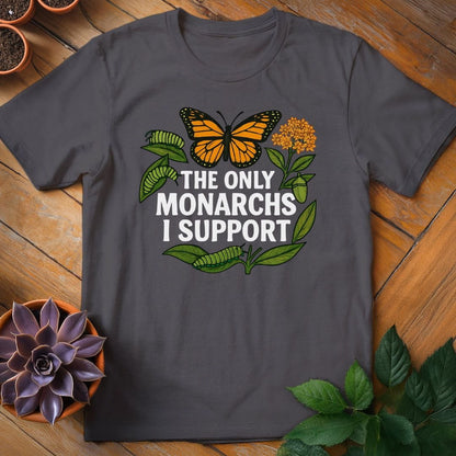 Monarchs Tee T-Shirt Charcoal / S
