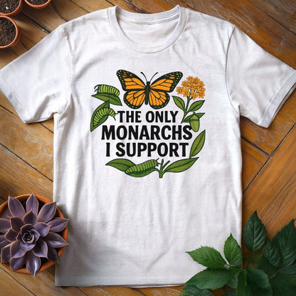 Monarchs Tee T-Shirt White / S