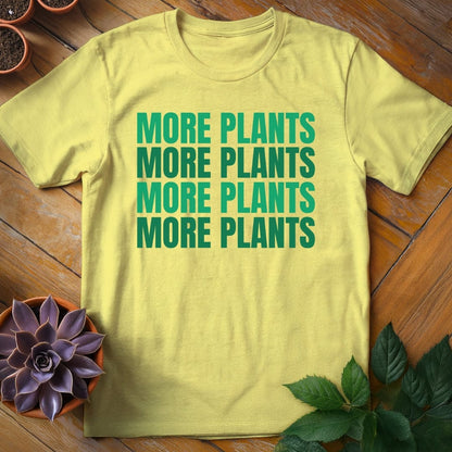 More Plants Tee T-Shirt Cornsilk / S