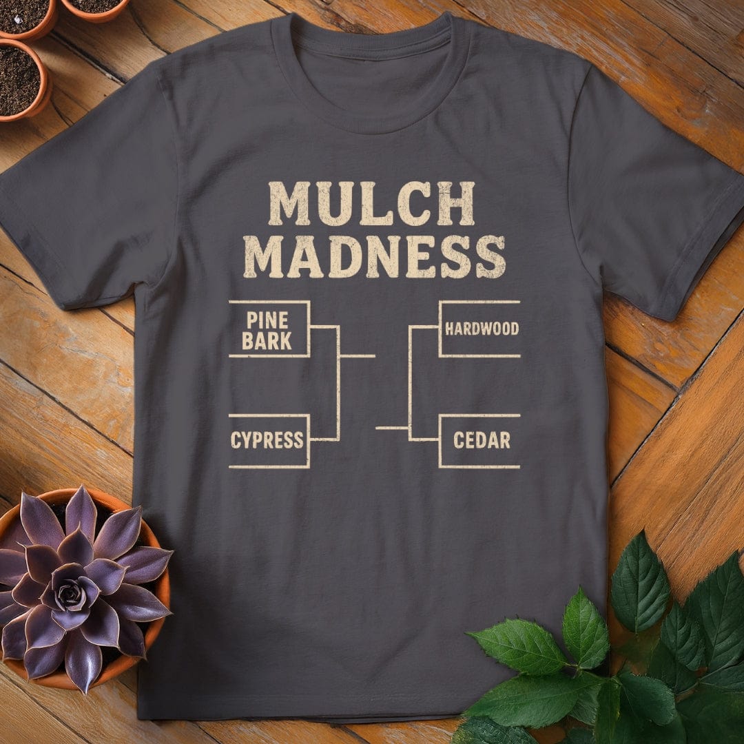 Mulch Madness Tee T-Shirt Charcoal / S