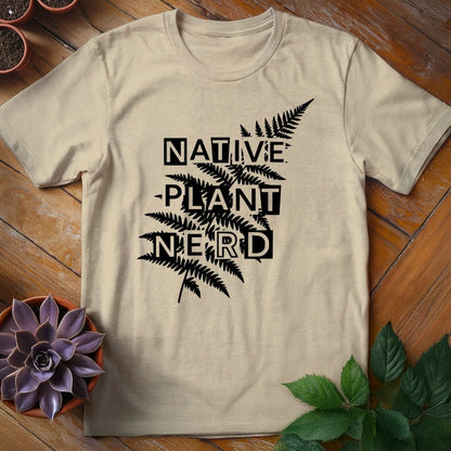 Native Plant Nerd Tee T-Shirt Sand / S