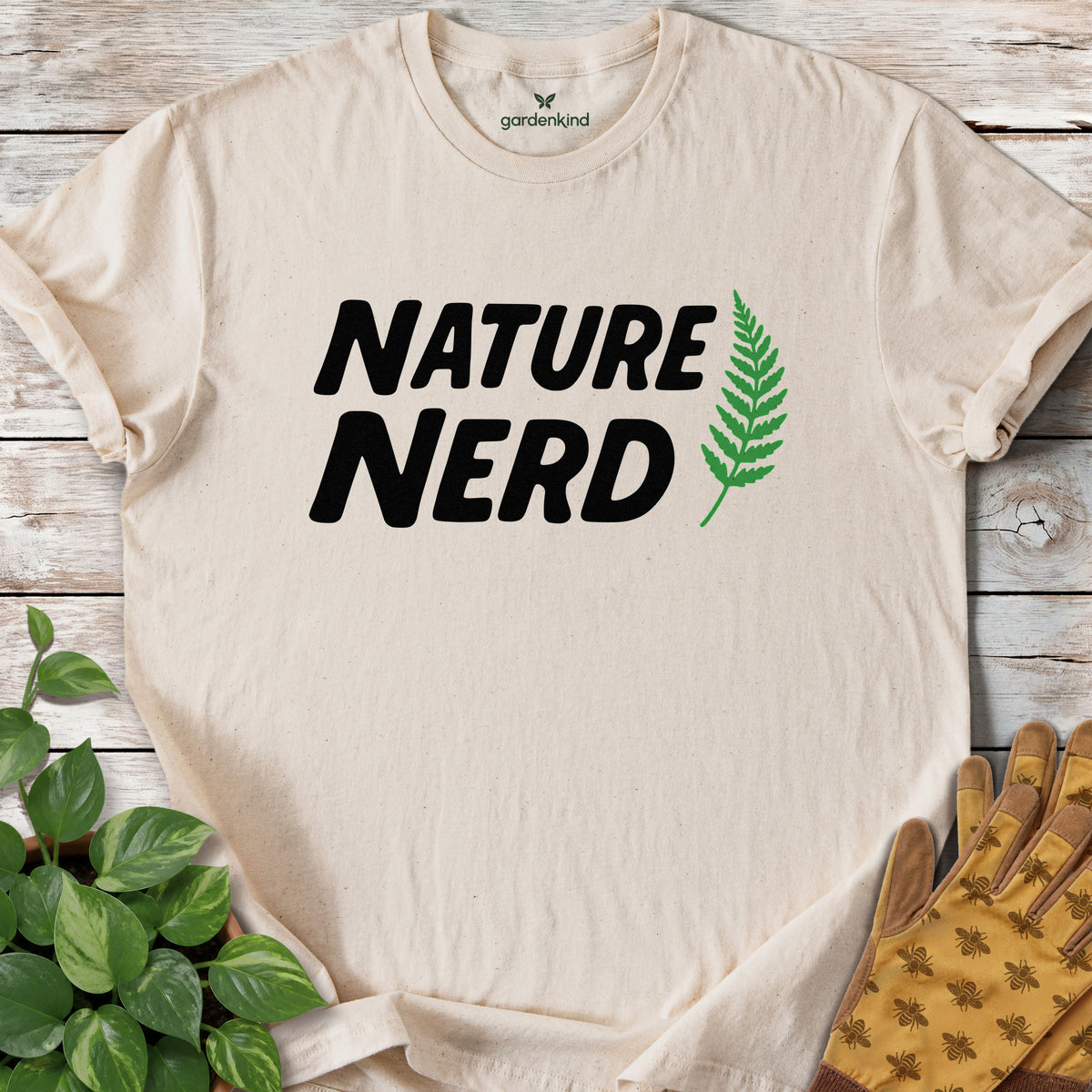 Nature Nerd Tee, Natural