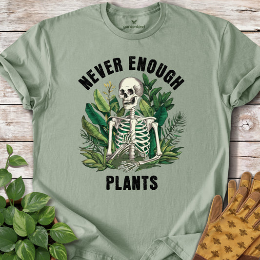 Never Enough Plants Tee, Sage
