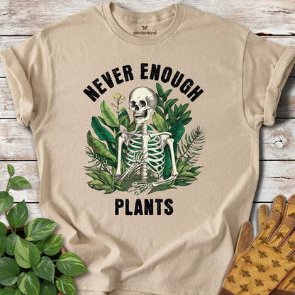 Never Enough Plants Tee, Sand