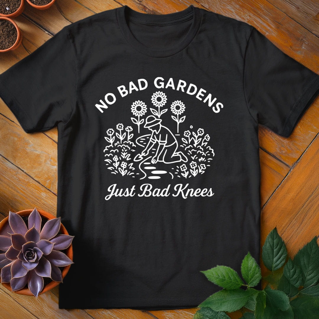 No Bad Gardens Tee T-Shirt Black / S